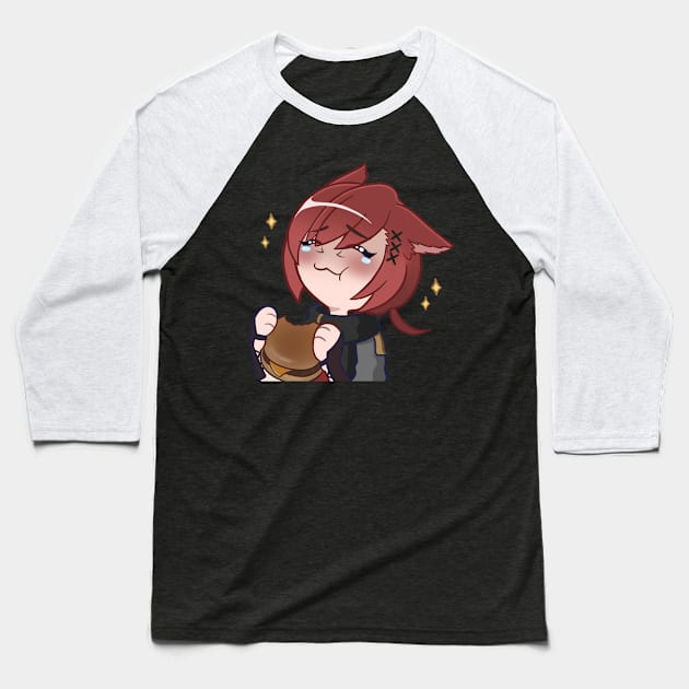 Burger G'raha Baseball T-Shirt by Dream Arkanum